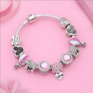 COPY - 🐭Minnie  mouse beaded bracelets🐭